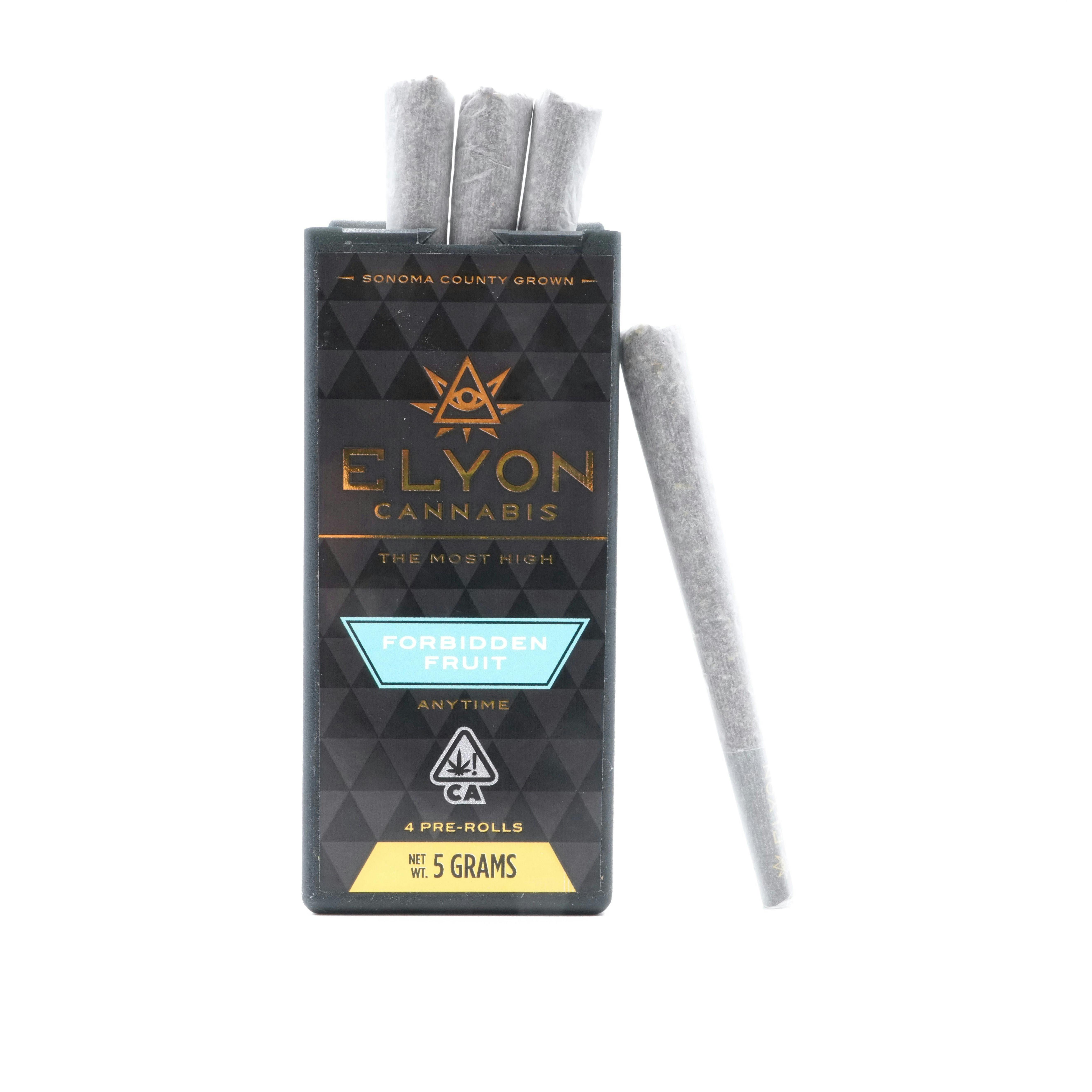 Elyon Cannabis Forbidden Fruit Pre roll Leafly